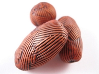 flickr Rebecca Watkins Textured Polymer Clay Beads